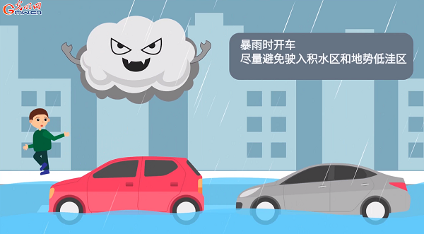 防汛救災在行動｜【動畫】@所有人，暴雨期間這份防災避險指南了解一下！