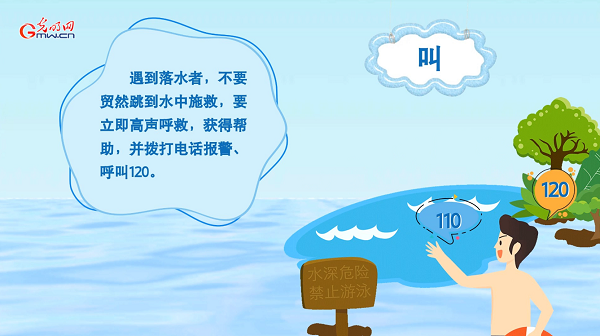 防汛救災在行動|【動畫】@所有人:發現有人溺水,記得做好這五步…… 防汛救災在行動|【動畫】@所有人:發現有人溺水,記得做好這五步……